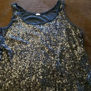Sequin tank